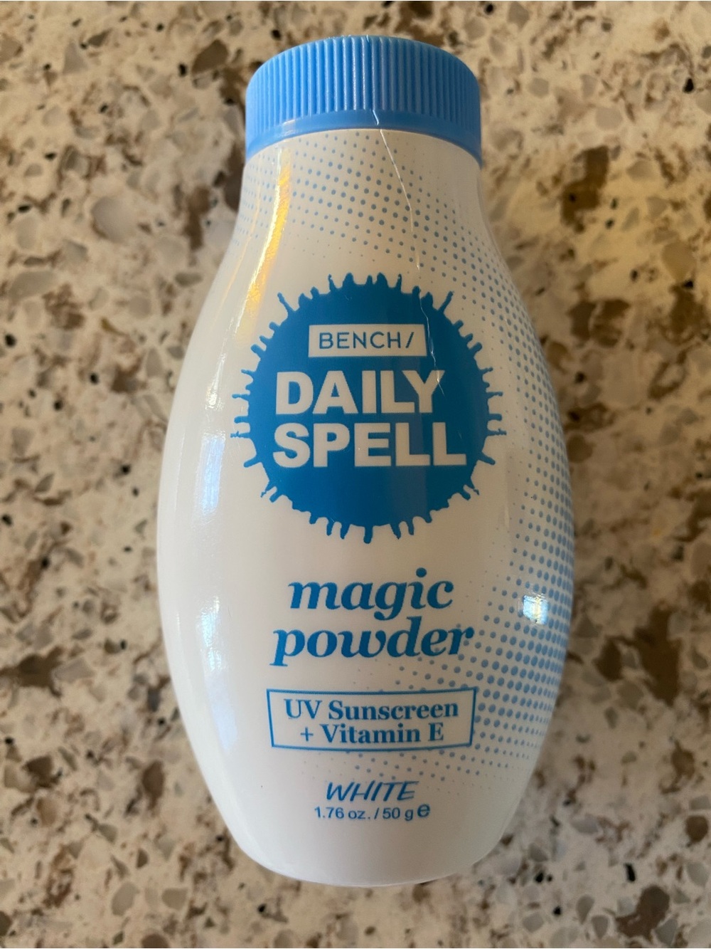 NEW Bench Daily Spell Magic Powder Sunscreen - White & Blue